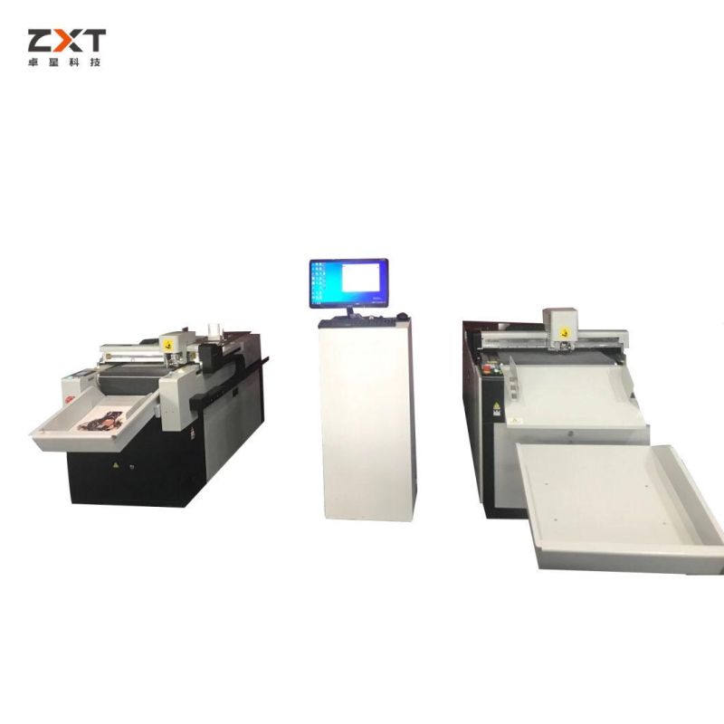 Small Advertising Plotter Mini Cutter Vinyl Paper Sticker Cardboard Paper Box Cutting Machine with Positioning Camera Kiss Cutting