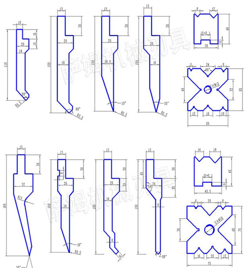 Press Brake Dies and Tooling with Good Price