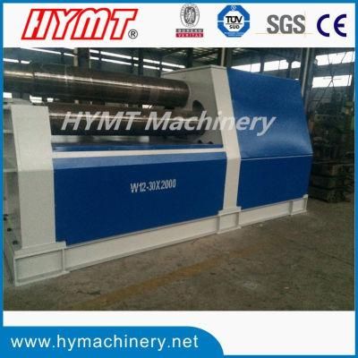 W12S-10X2500 4-roller Universal Hydraulic Plate Bending and Rolling Machine