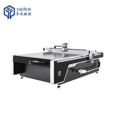 CNC Automatic Advertising Plastic Kt Board Honeycomb Board Oscillating Knife Carton Box Paper Cup Die Cutting Machine