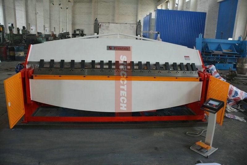 6*3200mm Industrial Hydraulic Sheet Metal Brake CNC Folder Machine for Pan and Box Folding