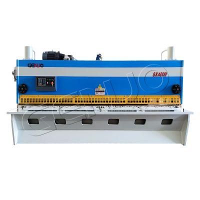 Operator Simple CNC Hydraulic Metal Sheet Cutting Machine