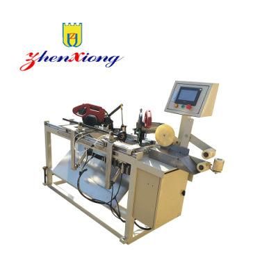 Automatic 45 Degree Plastic Hard PVC Profile Double Cutting Machine