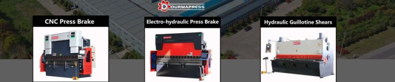 Hydraulic China Press Brake Machine for Sheet Metal Da66 System 8 Axis 125t 3200mm