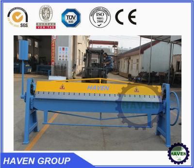 WH06-1.5X1220 Manual Type Steel Plate Bending and Folding Machine