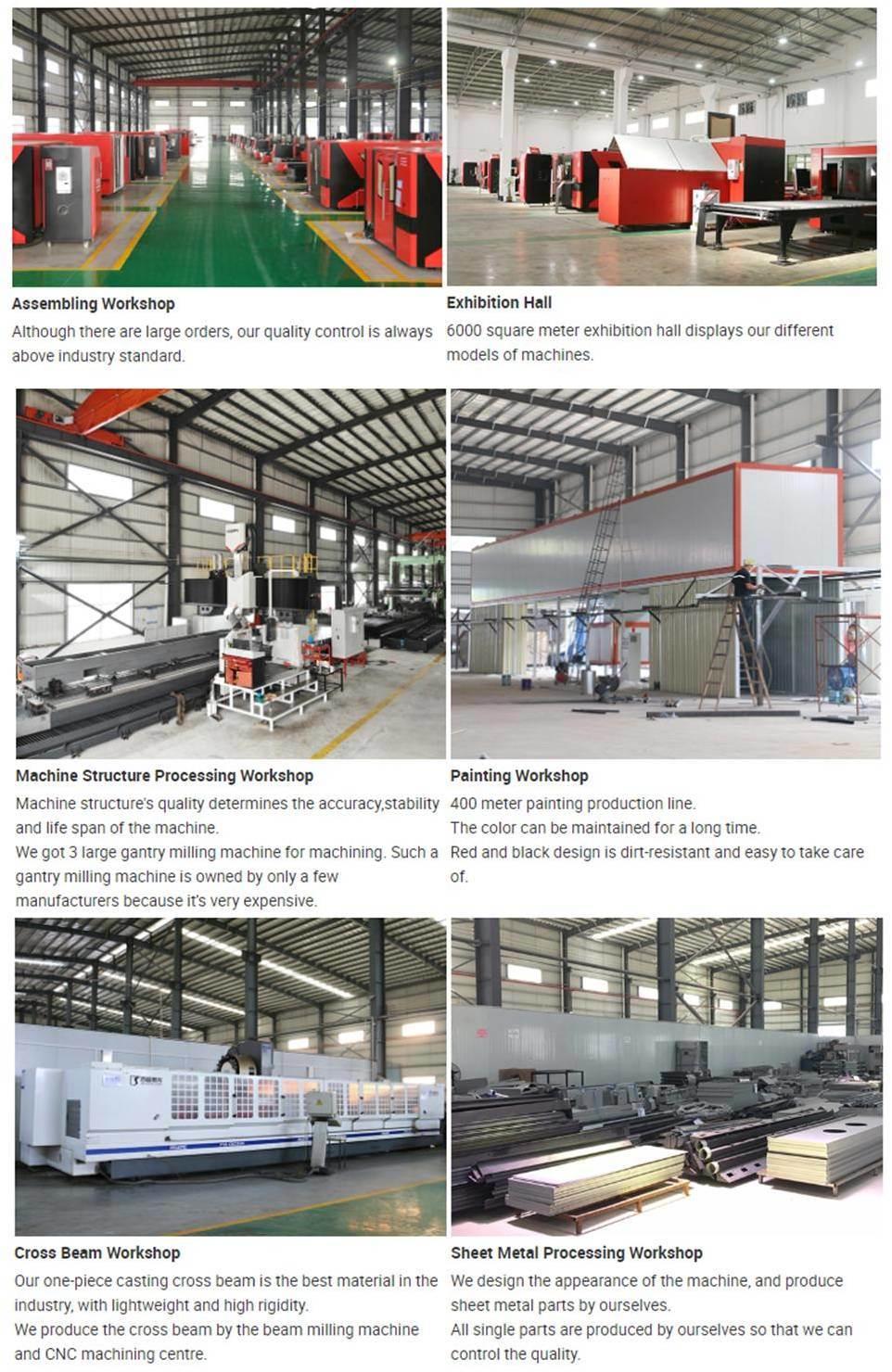 Full Cover and Pallet Changer 3000*1500mm Steel Cutting Machine with Easy Operation