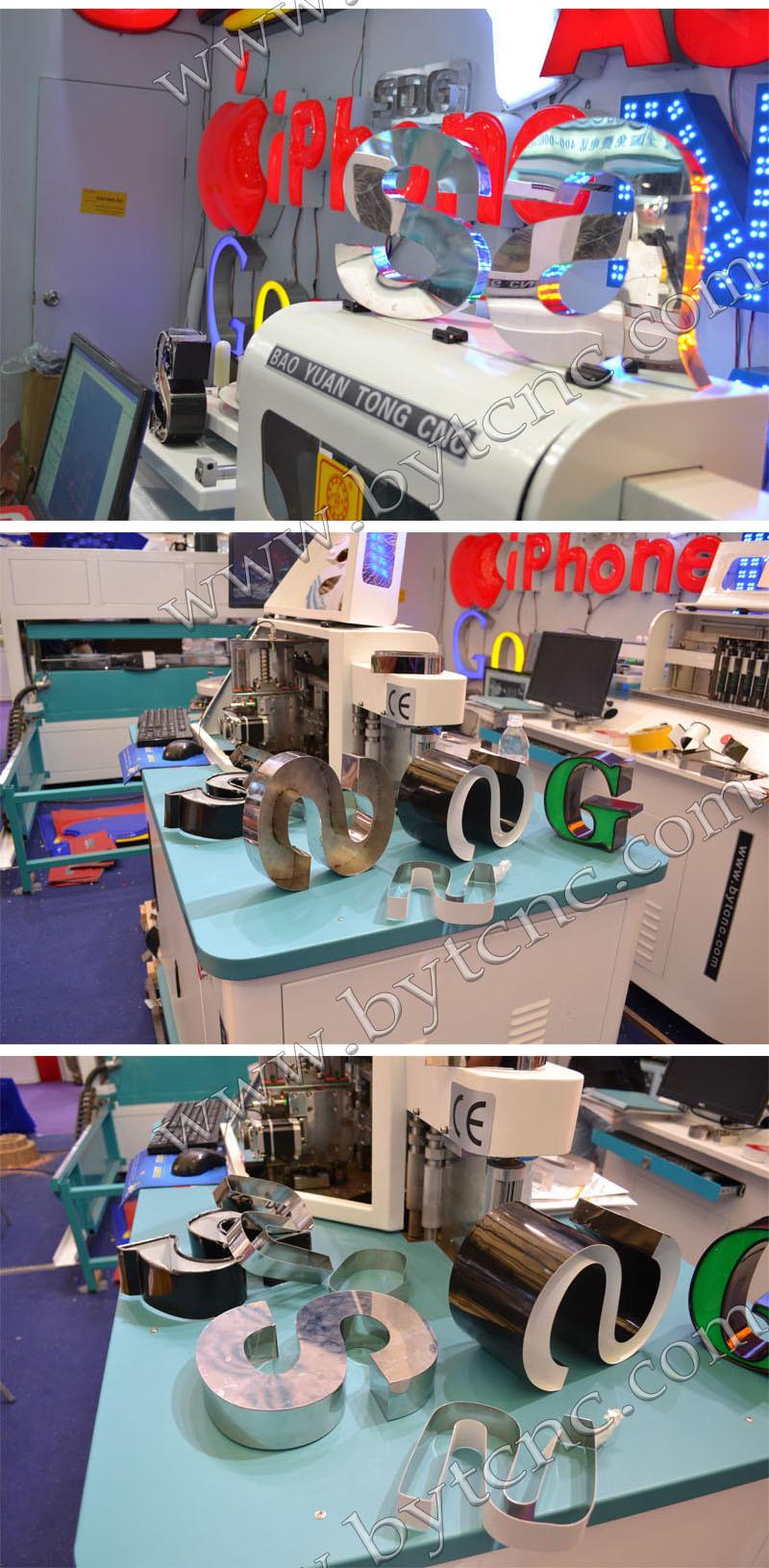 Bytcnc Hot Sale Channel Sign Letter Machine