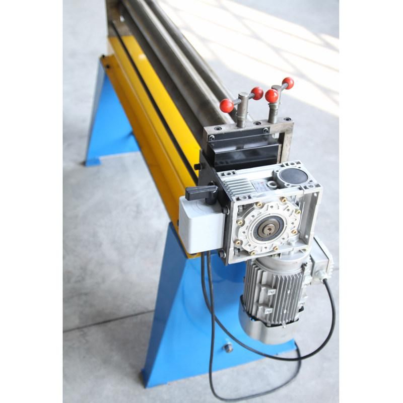 1.5m Electric Asymmetrical 3-Roller Bending Machine for Round Duct