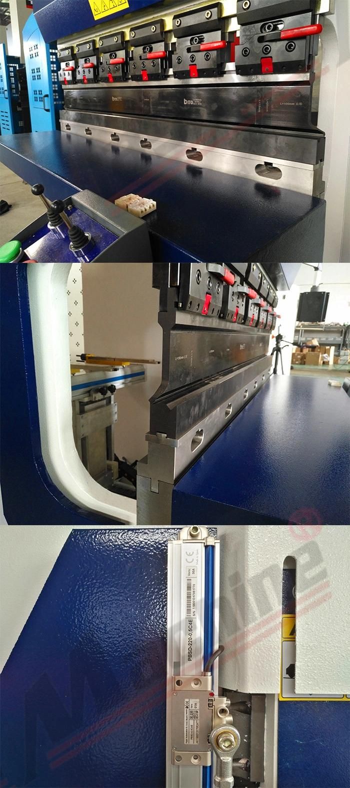 40-Ton Strength 2500 mm Length CNC Metal Sheets Bending Machine