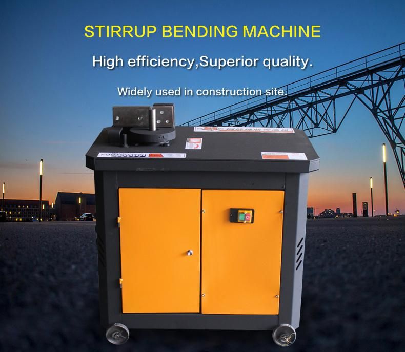 4-25mm Steel Bar Stirrup Bender for Construction Site Top Quality Stirrup Bending Machine Manufacturer