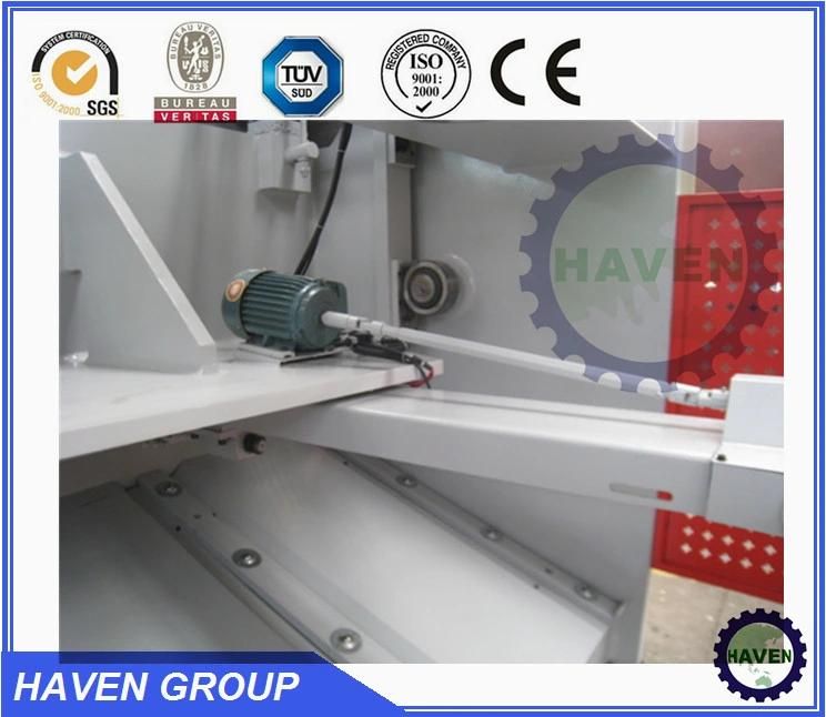 QC11Y-12X2500 Hydraulic Guillotine Shearing Machine, Steel Plate Shearing and Cutting Machine, Hydraulic Guillotine Type Shearing Machine