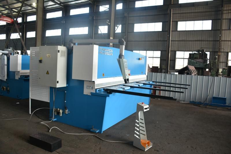 Siecc CNC Metal Shearing Machine with Delem Control for Stainless Steel Aluminium Sheet Cutting