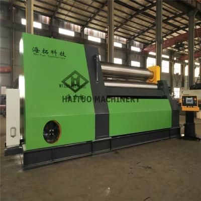 Four Rolls Sheet Metal Rolling Machine Steel Plate Bending Machine