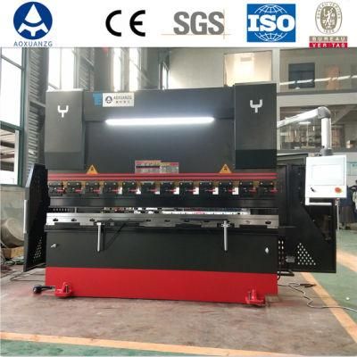WC67Y/K-80T/2500 CNC Hydraulic Plate Press Brake Bending Machine with TP10s