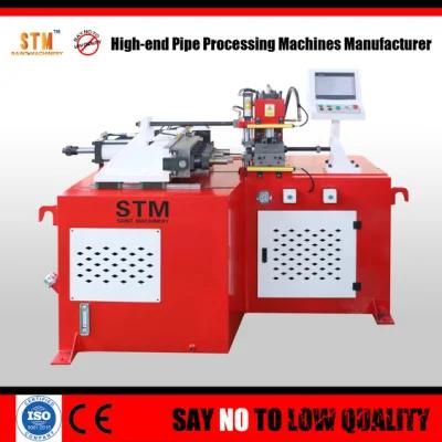 Automatic Straight Punching End Forming Machine for Copper Aluminium and Steel Tube Pipe