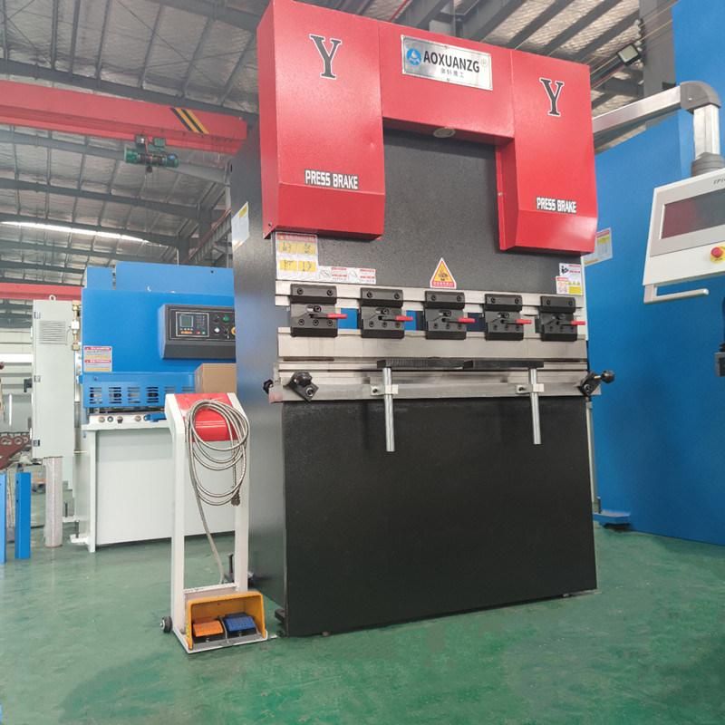 30t Hydraulic Metal Plate Bender Automatic / Auto CNC Bending Sheet / Steel Press Brake Machine