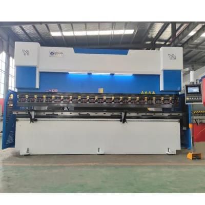 160ton 3+1 Axis High-Precision Hydraulic CNC Press Brake Bending Machine with Delem Da52s Control System