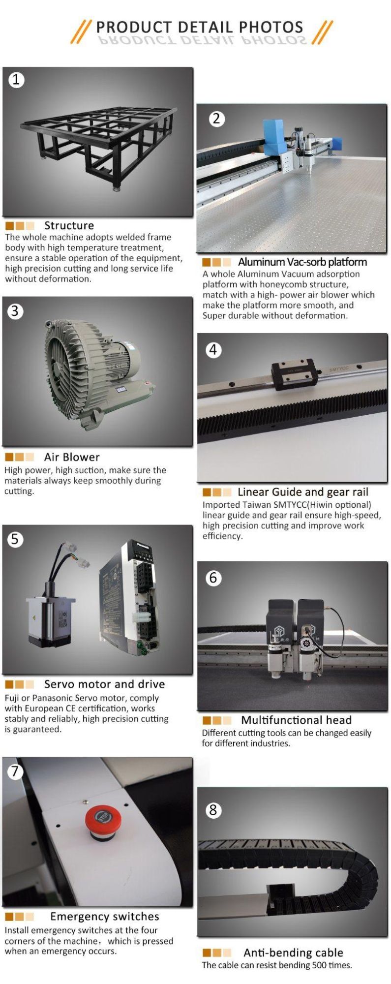 China Factory CNC Cotton Cloth Apparel Cutter Machine with Best Price