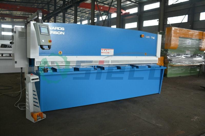 Electric Shearing Ss Ms Sheet Auto Iron Cutting Machine, Press Metal Steel Cutter Hydraulic CNC Used Guillotine