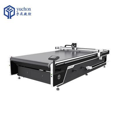 Digital Driven Rotarry Knife Cutting Machine for Curtain Blind Household Furnishing Industry