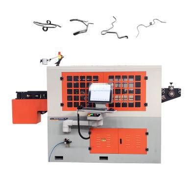 3-8mm 2D 3D Automatic Universal Rebar Stirrup Bender/Auto CNC Wire Rod Stirrup Steel Bar Rebar Cutting Bending Machine Price
