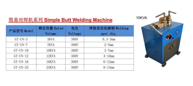 Simple Manual Butt Welding Machine with Competitive Price