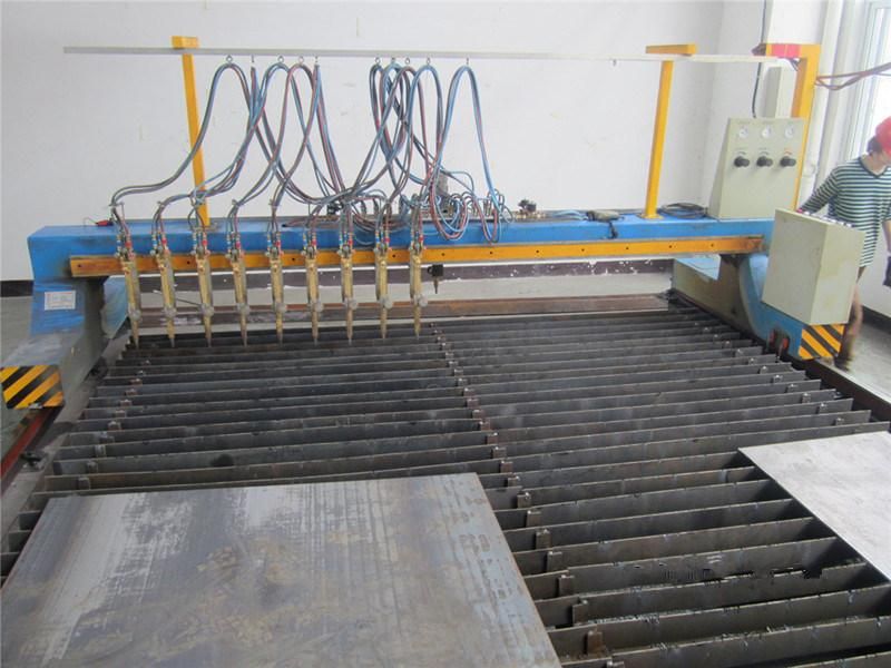 China Multi-Head Gantry Strip Flame Steel Plate Cutting Machine for H-Beam