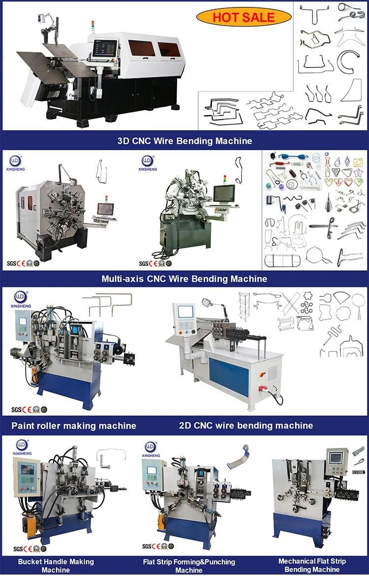 Fast Speed Carbon Wire Paint Roller Handle Making Machine