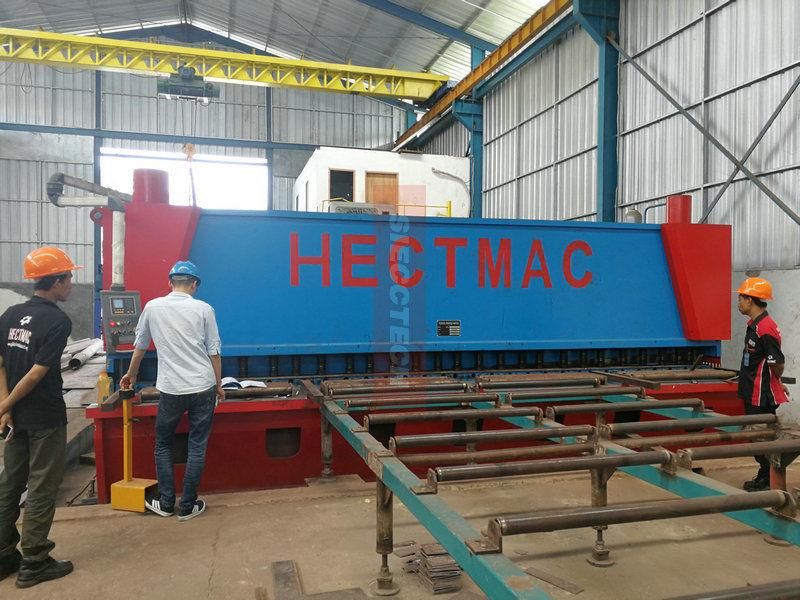 Electric Cutter Manual Sheet Metal Shear Small Guillotine Electric Shearing Machine for Cutting Steel Plate