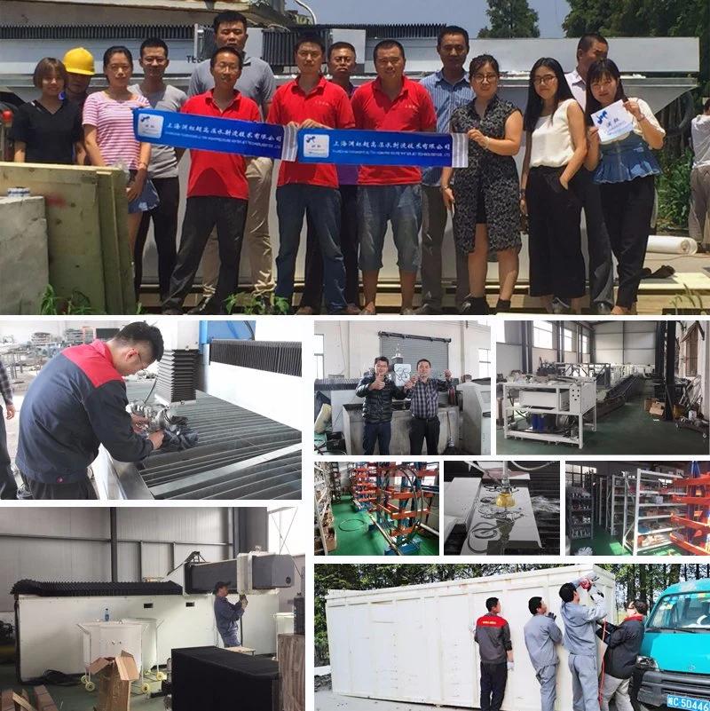 China Manufacturer Waterjet Cutting Machine with Direct Drive Pump