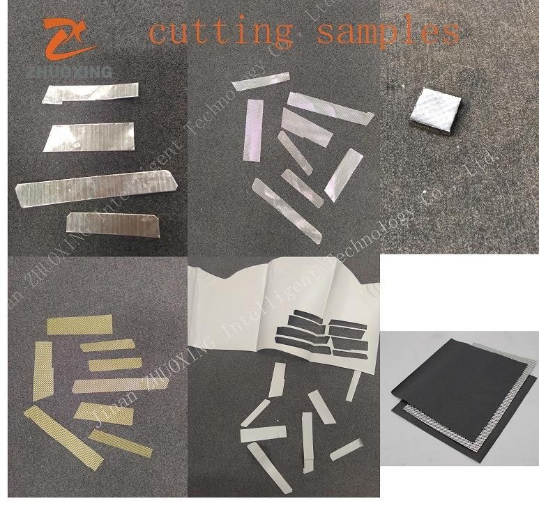 Jinan Zhuoxing Cheap Price Auto Feeding Garment Cloth Fabric Composite CNC Knife Cutting Machine