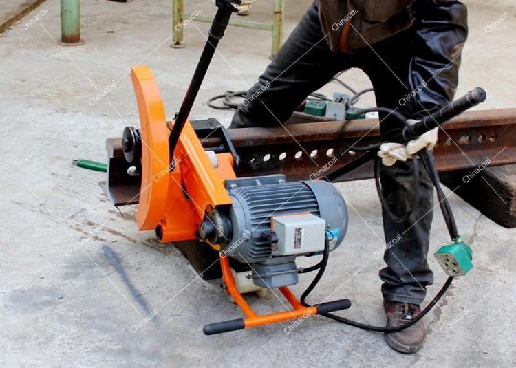 Portable Electric Railway Cutting Saw Rail Cutting Machine