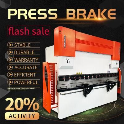 Njwg 250t CNC Hydraulic Press Brake Machine for Metal Bending