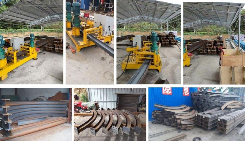 CNC or Common Type H / I Beam Arch Bending Machine for Bridge Tunnel Construction