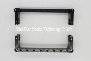 Custom Sheet Metal Bending Product, Aluminum Stamping Parts Black Anodizing CNC Parts