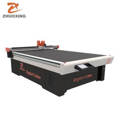 Zhuoxing - Soft Glass Flatbed Digital Cutter PVC Soft Crystal Board Cutting Machine Factory