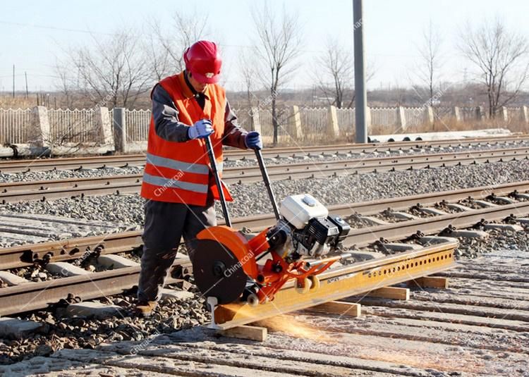 Railway Use Internal Combustion Rails Cutting Machine Steel Rail Cutter