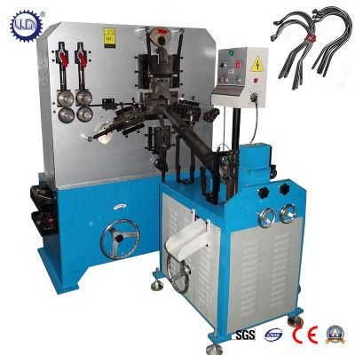 Automatic Clothes Wire Hanger Hook Making Machine with Threaded