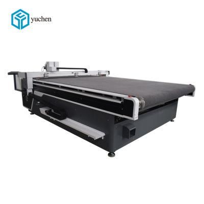 Jina Yuchenn CNC Oscillating Knife PVC Sleeve Cutting Machine
