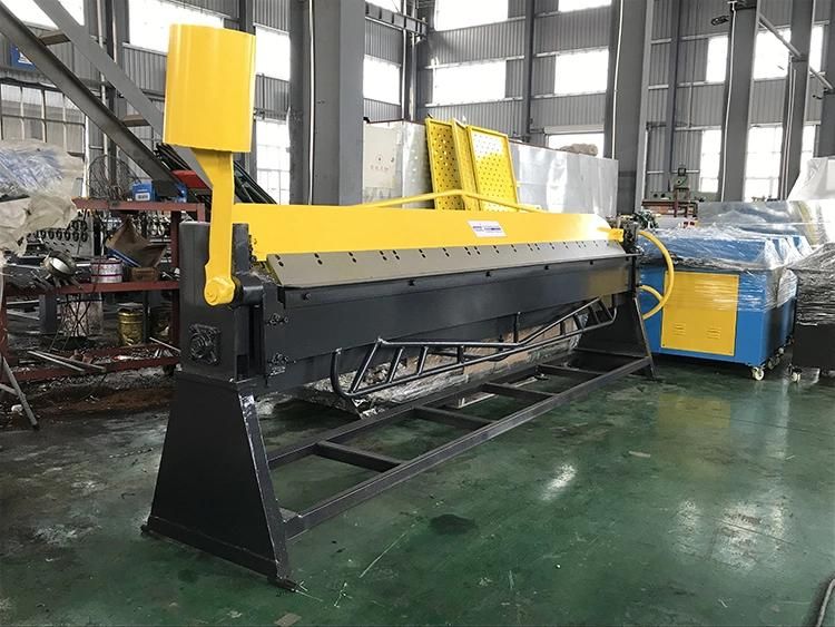 Sheet Metal Rectangular HVAC Air Duct Lock Former S Clip Snap Lock Forming Machine S Snap Pittsburgh Lockformer Machine