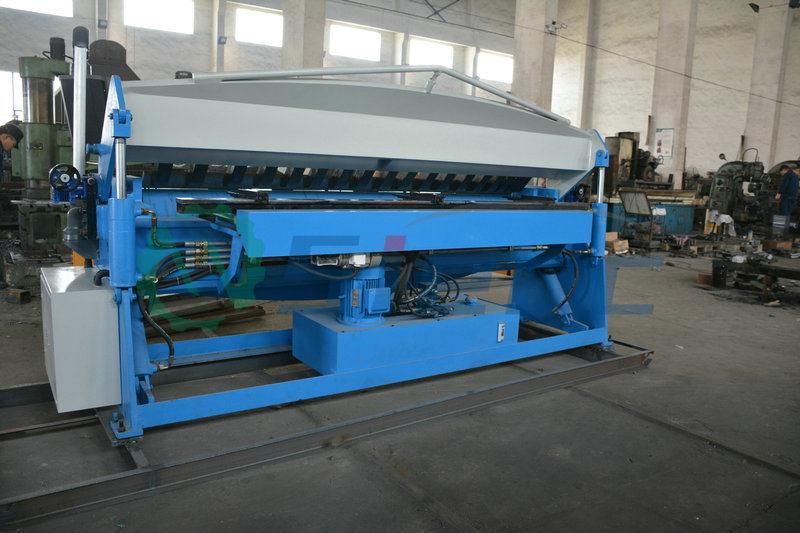 6*3200mm Industrial Hydraulic Sheet Metal Brake CNC Folder Machine for Pan and Box Folding