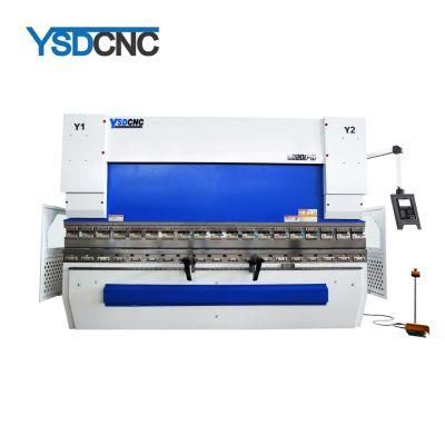 Ysd CNC Automatic Stainless Iron Sheet Plate Steel 100t CNC Hydraulic Press Brake with Delem Da52