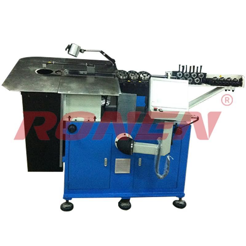 ISO CE Certification Diameter 8mm Maximum Bend Speed 0.5s Car Seat Shelf CNC Wire Bending Machine