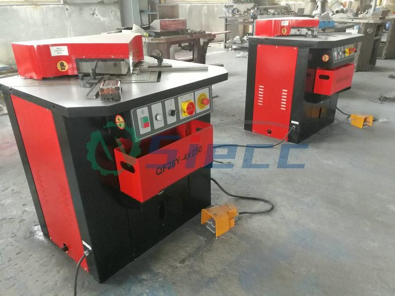 Qf28y 4X250mm Angle Notching Machine