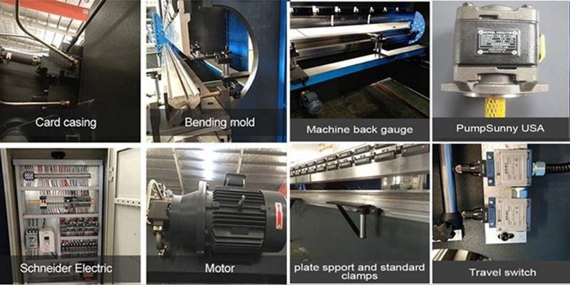 9 Years History High Quality Hydraulic Folding Machine Press Brake Pipe Sheet Bending Machine