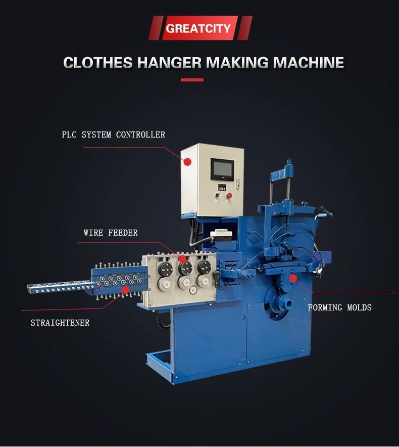 Automatic Clothes Hanger Making Machine / Electric Wire Hanger Machine