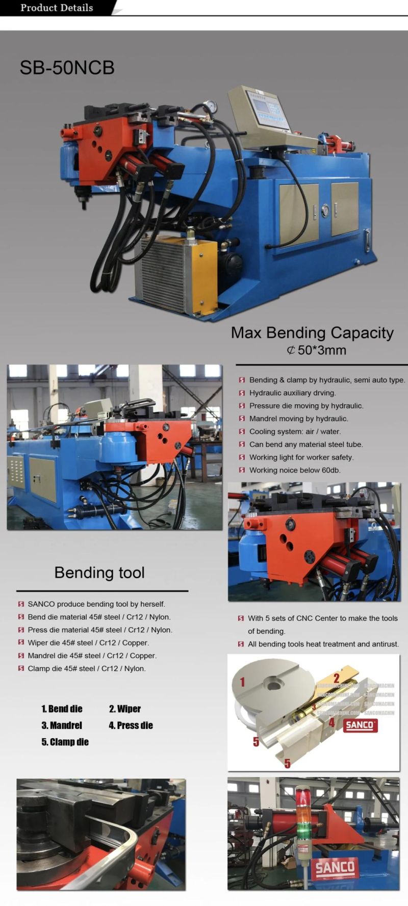 Auto Pipe Tube Bender Machine