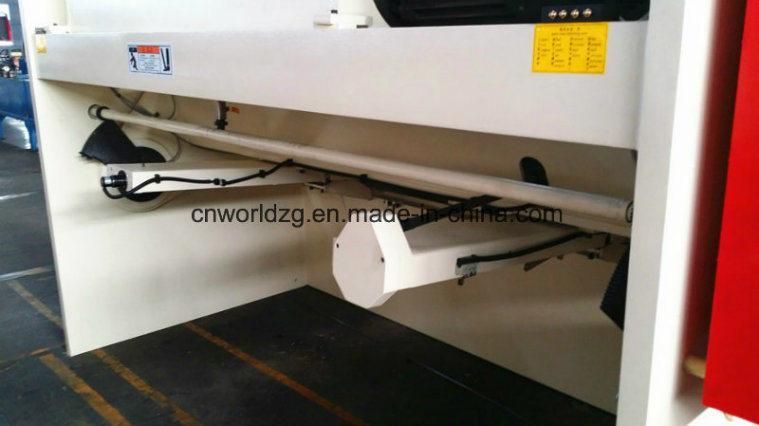 8mm Thick 3m Width Metal Sheet Cutting Machine QC12y-8X3200