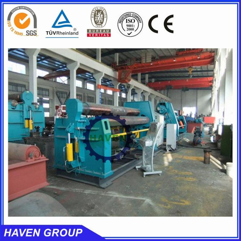 W12S-8X2000 4 Roller Steel Plate Bending and Rolling Machine
