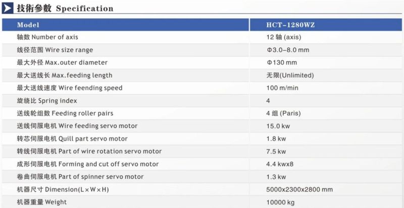 WECOIL HCT-1280WZ Flat Wire& Clock Spring Forming Machine